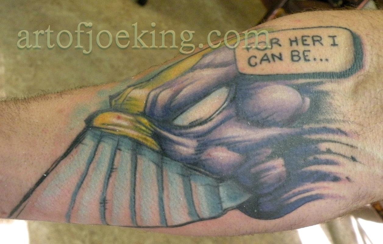 The Maxx tattoo