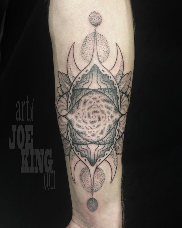 geometric dotwork design