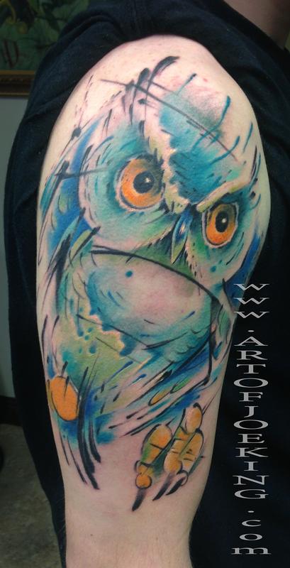 Abstract Owl