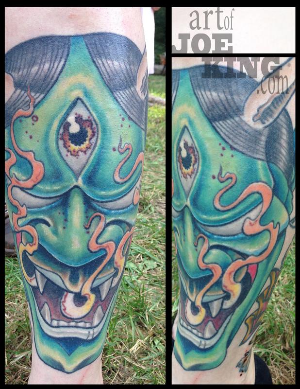 Green Hanya with Trippy Third Eye