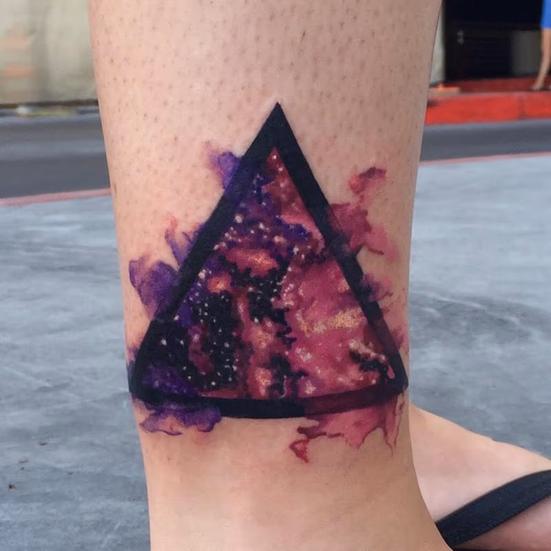 Watercolor galaxy