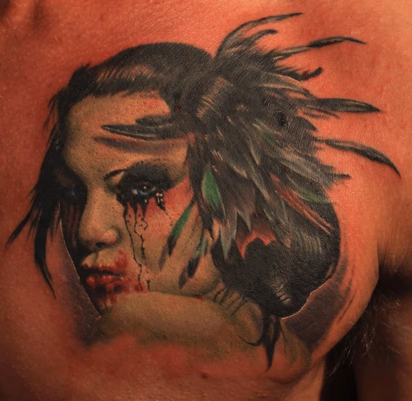 Creepy girl