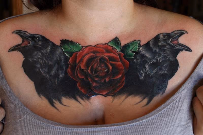 Ravens and Rose coverup