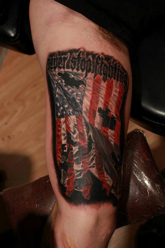 Tattered Flag