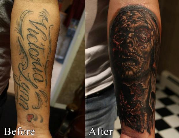 Zombie coverup