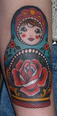 Russian doll tattoo