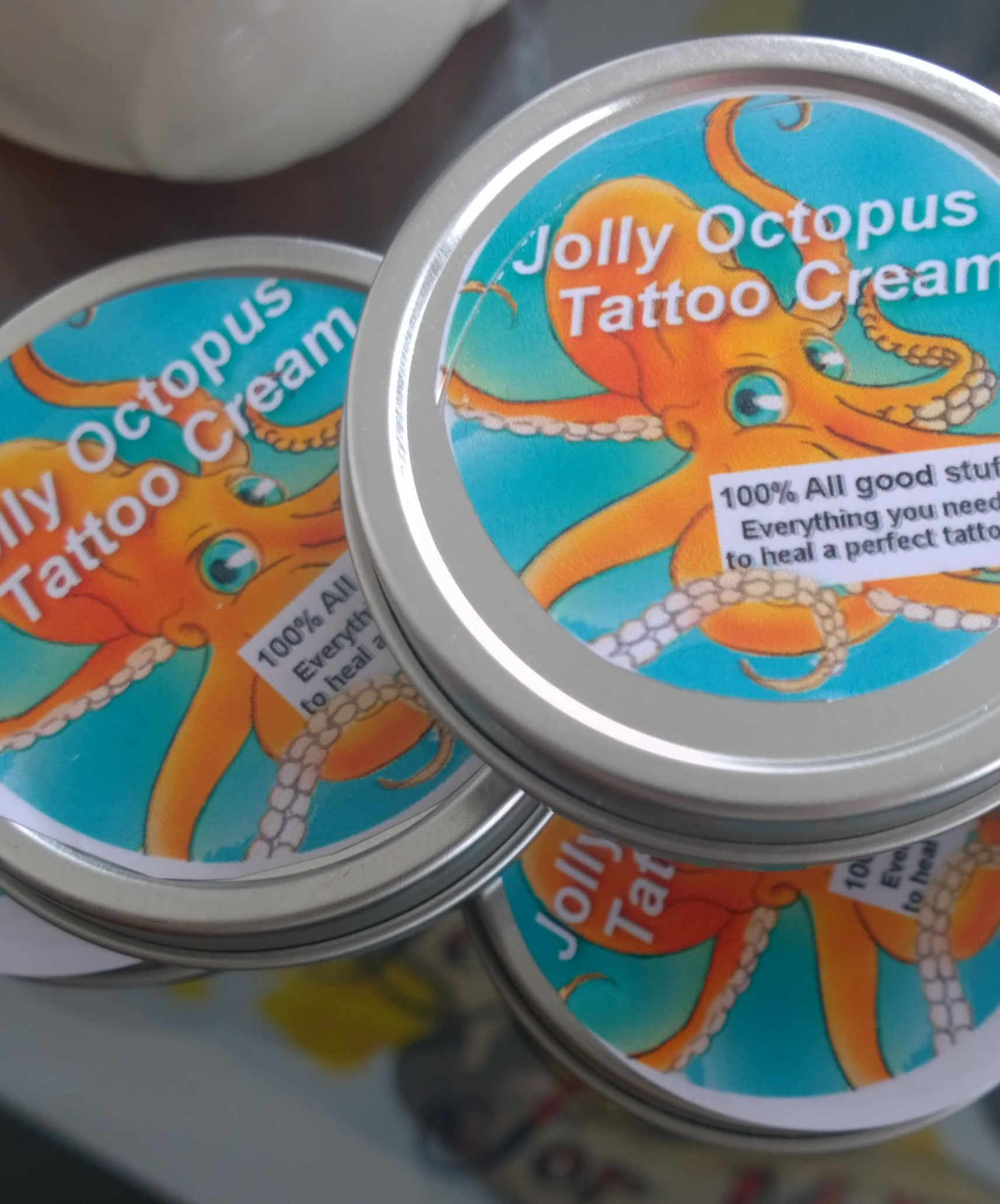 Jolly Octopus Tattoo Cream