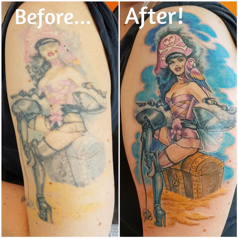 Pirate Betty Pinup Rework
