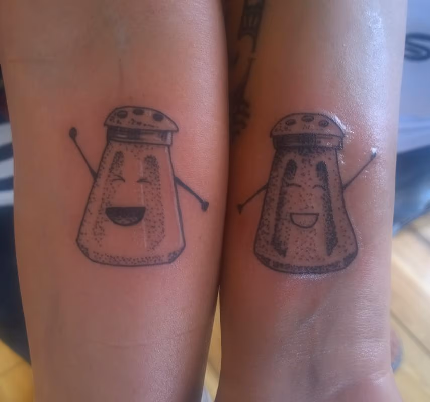 Sisters Best Friends Matching Tattoos