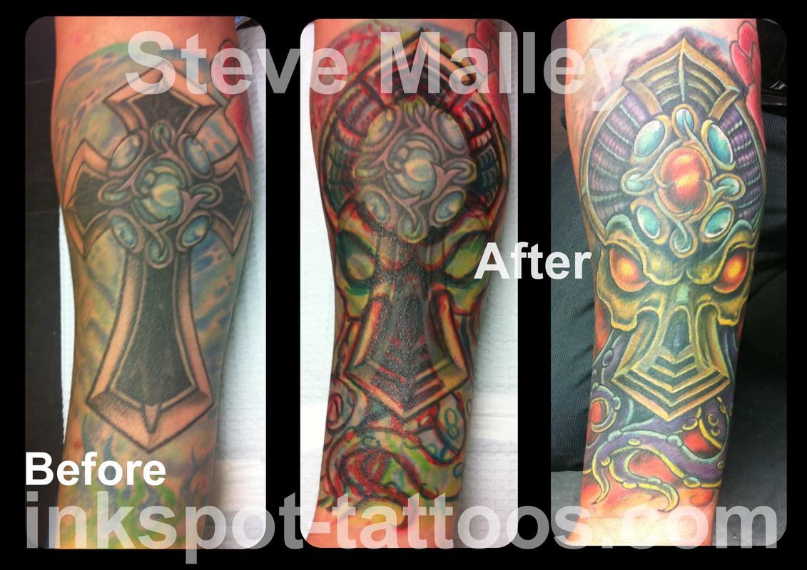 Cthulhu Alien Cover Up Tattoo