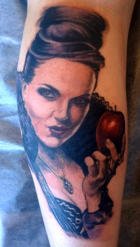 Regina Evil Queen Once Upon a Time Tattoo