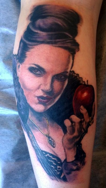 Regina Evil Queen Once Upon a Time Tattoo