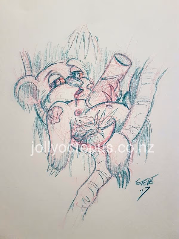 Australian Koala Tattoo Design