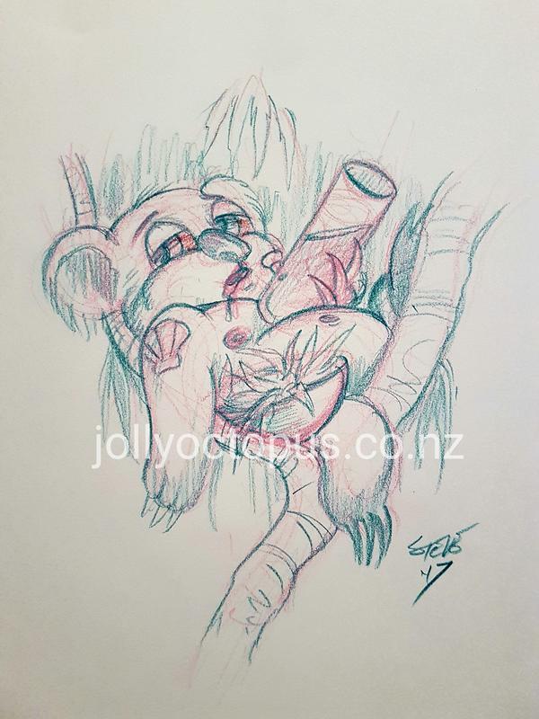 Australian Koala Tattoo Design