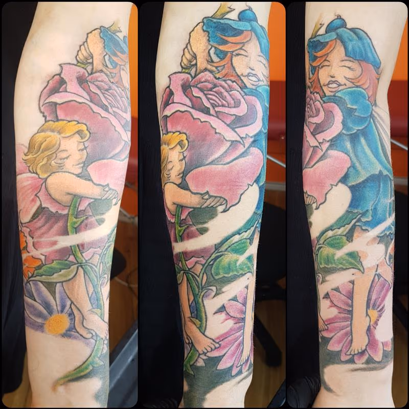 Flower Fairy Color Sleeve