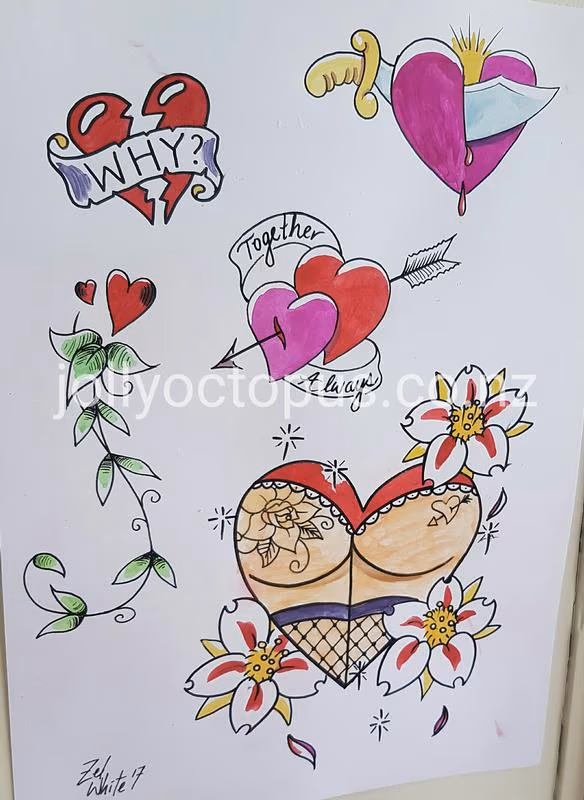 Original Art Tattoo Flash Designs