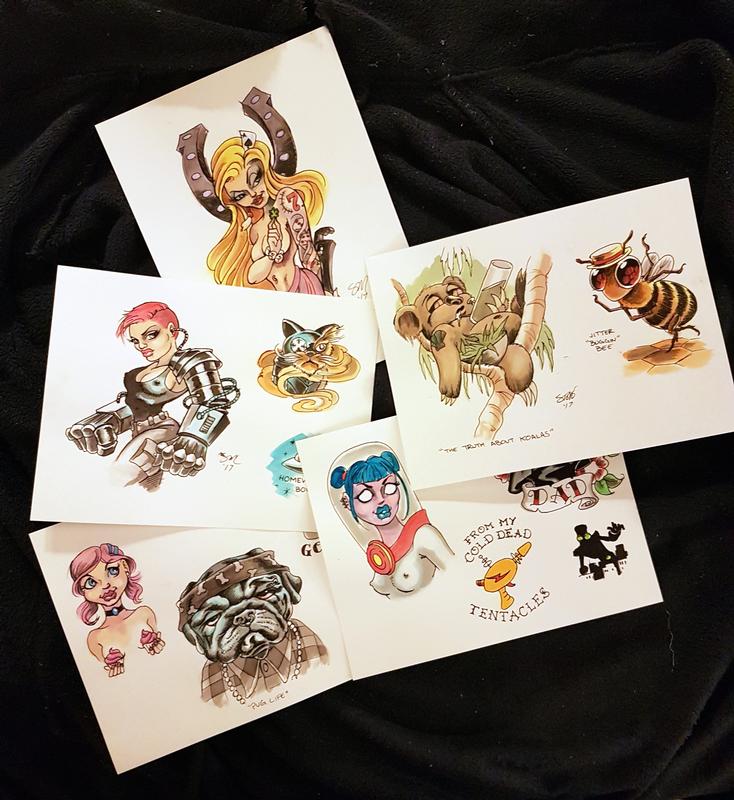 Original Art Tattoo Flash Designs