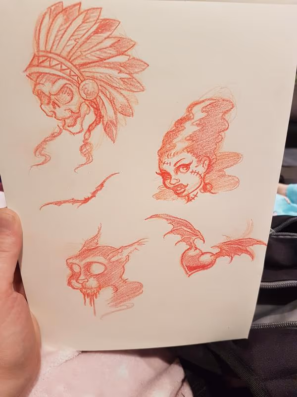 Halloween Flash Drawing 2