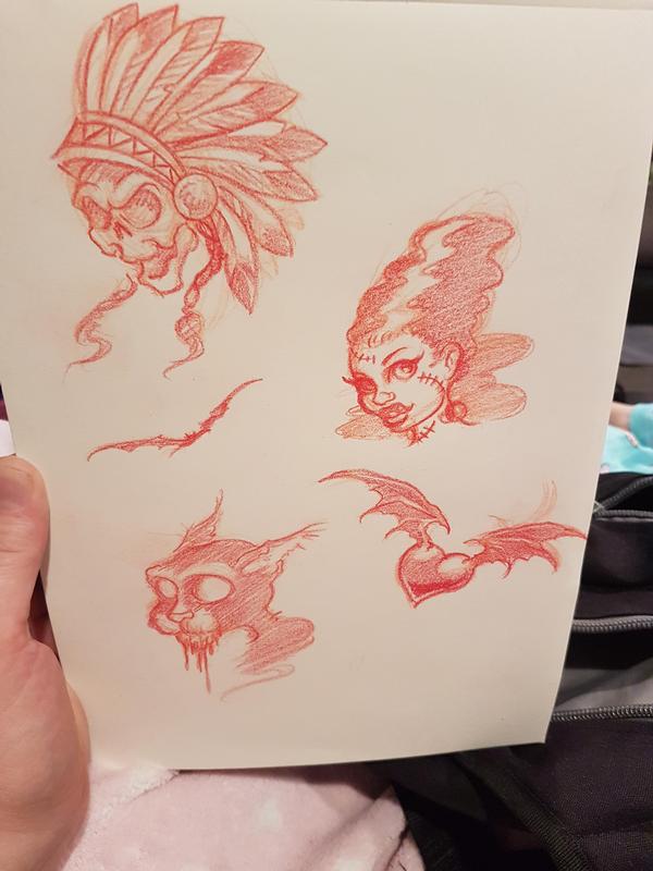 Halloween Flash Drawing 2
