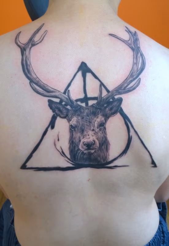 Deathly Hallows and Stag Patronus