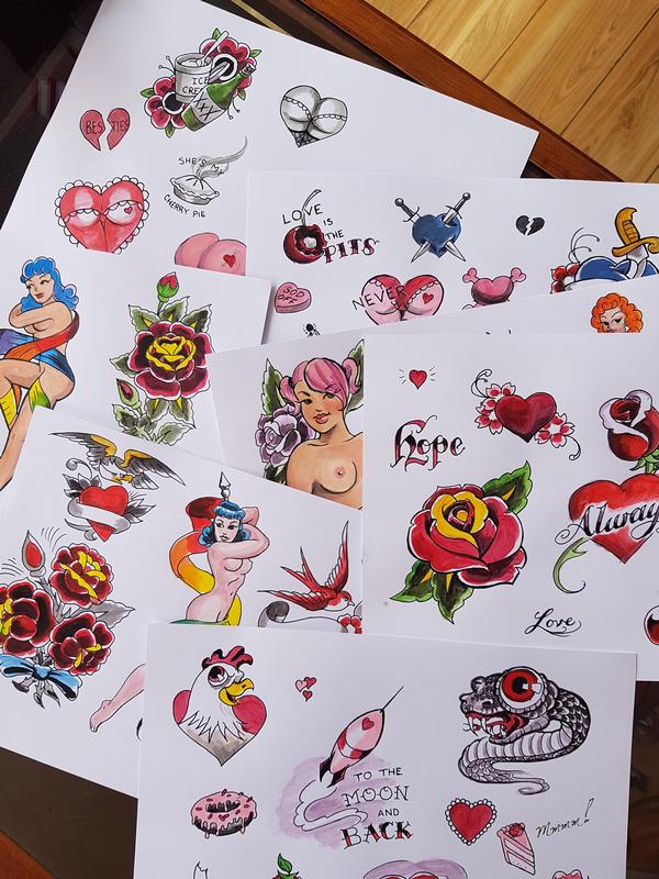 Valentine's Day Flash Art