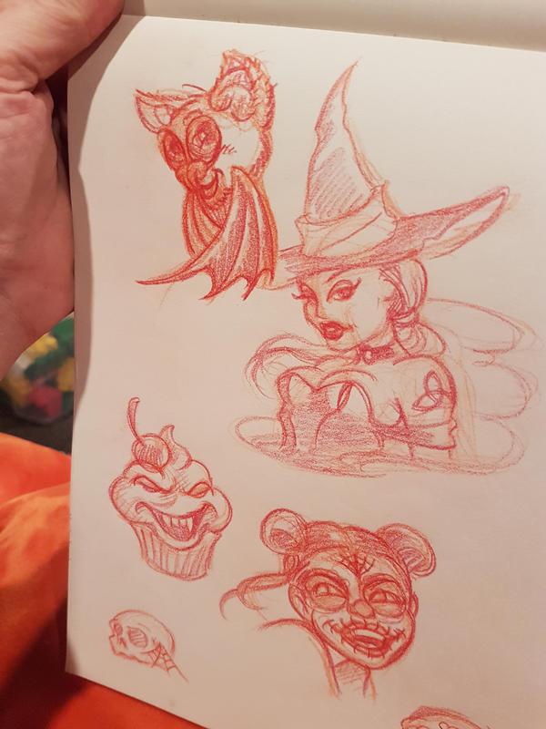 Halloween Flash Drawing 2