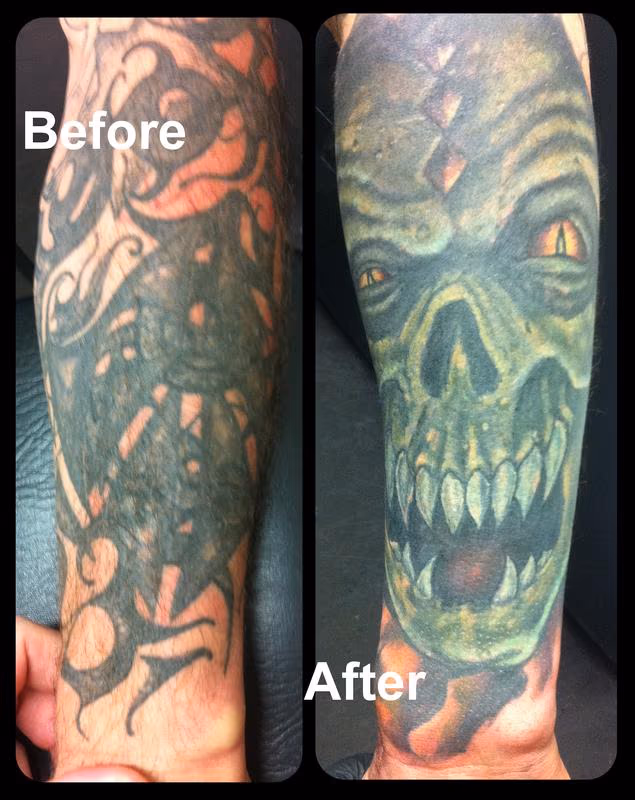 Tribal Horror Cover-Up