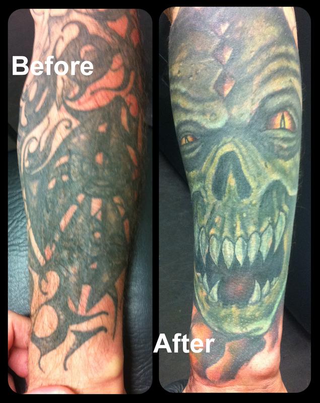 Tribal Horror Cover-Up
