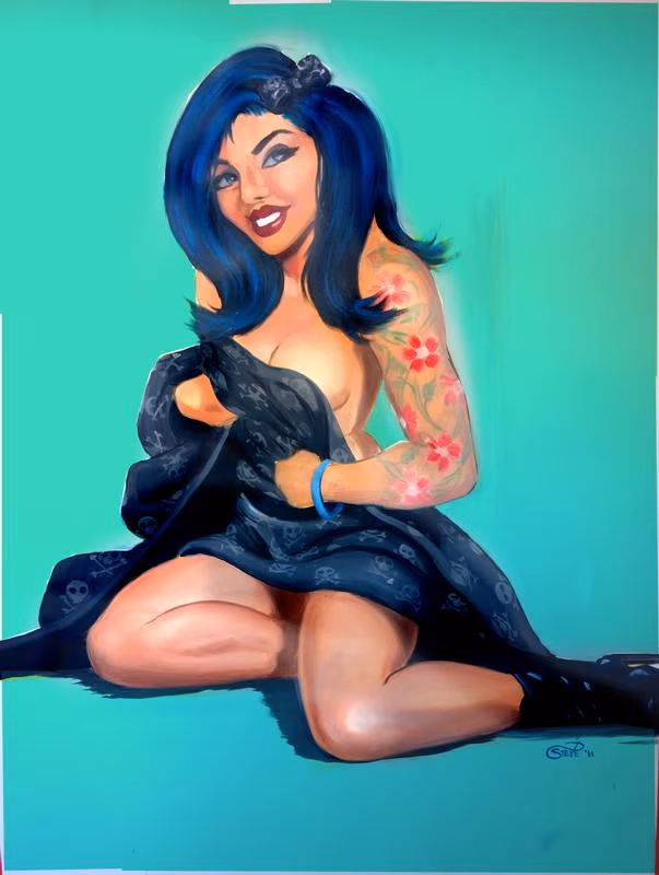 Bluenette