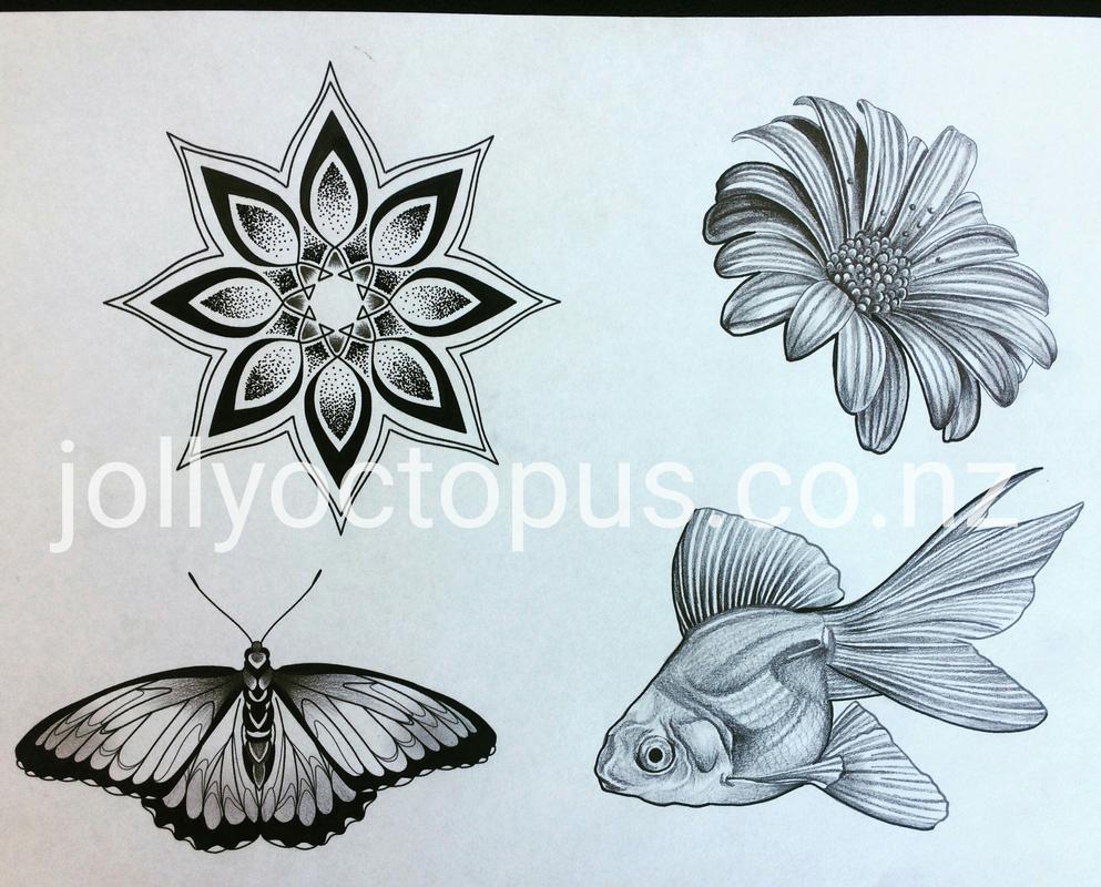 Original Flash Art Tattoo Design