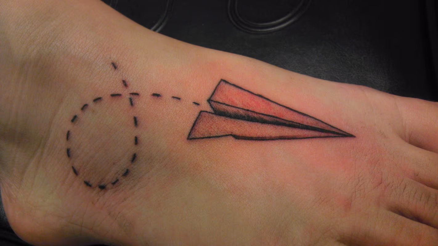paper airplane