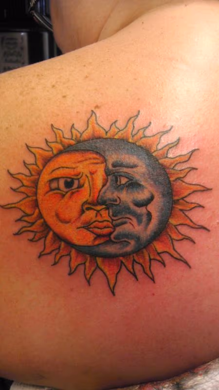 sun and moon