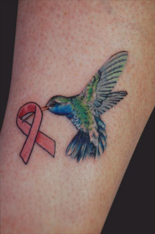 realistic humming bird
