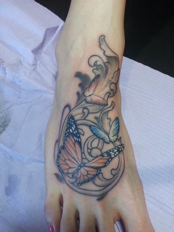 Butterflies and Filigree