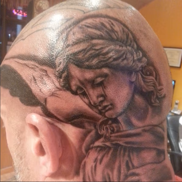 John's Head Tattoo