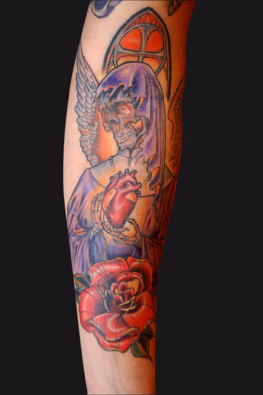 skull angel