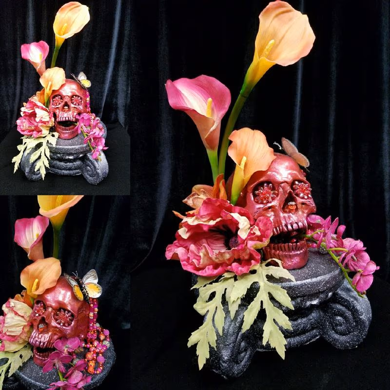 Calla Lily Skull