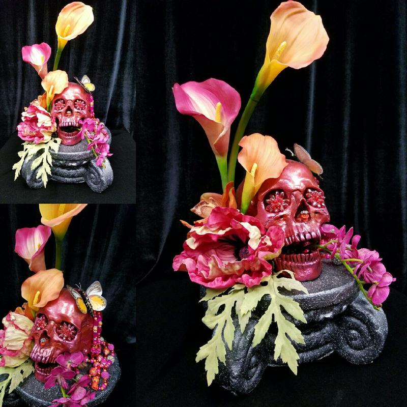Calla Lily Skull