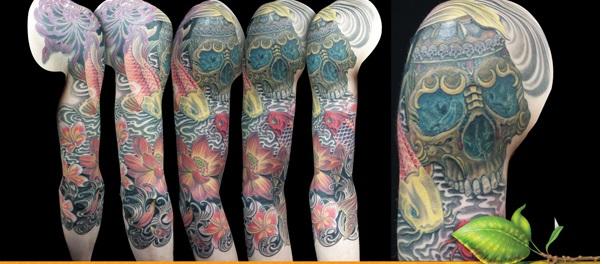 Colorful 3/4 Sleeve