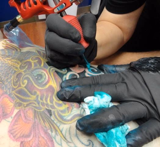 Darc tattooing