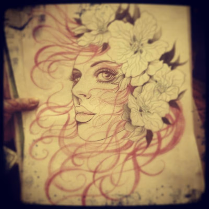 Blossom lady