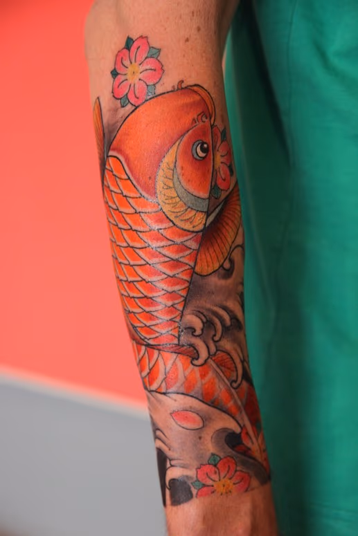 Koi Fish Tattoo