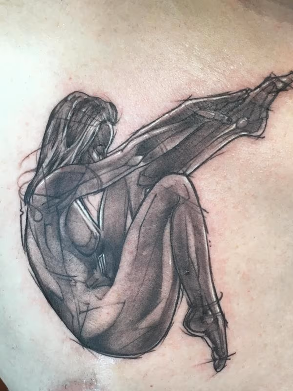Sketchy sexy girl
