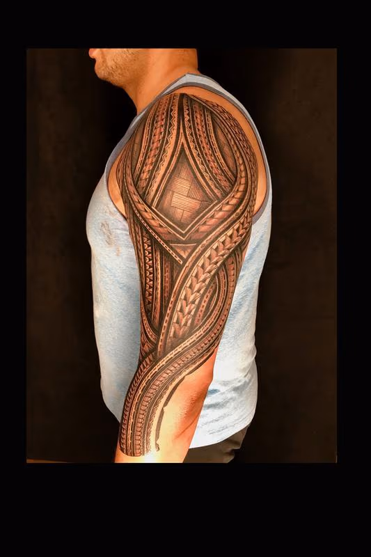 polynesian arm sleeve