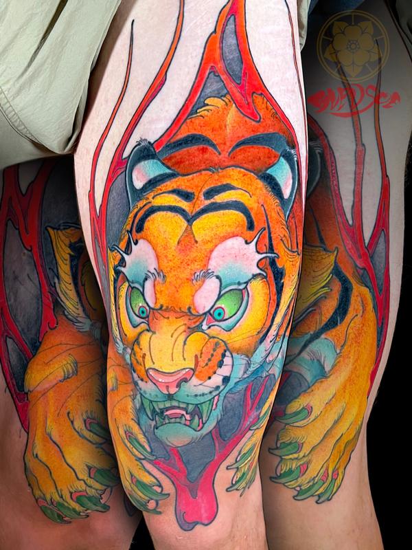 Tiger tattoo