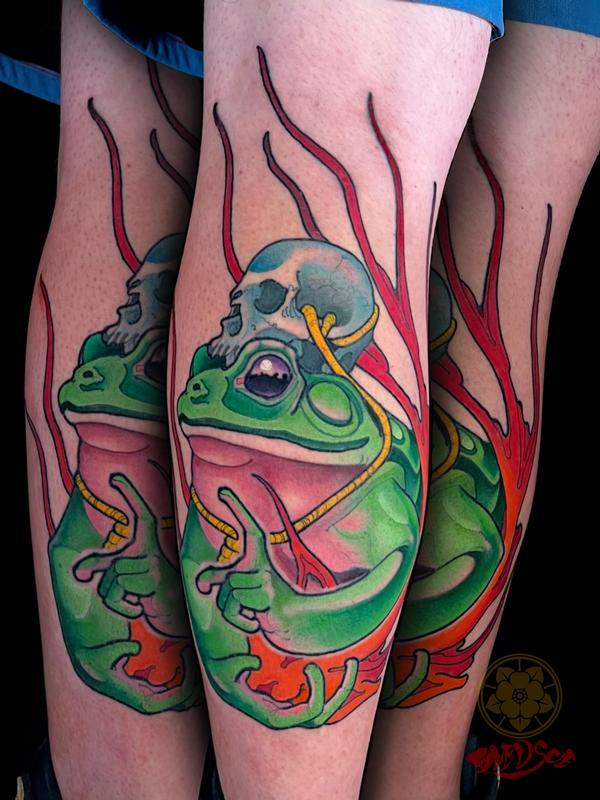 Kaeru elemental jutsu frog