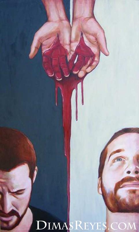 "His Blood Brings Peace"