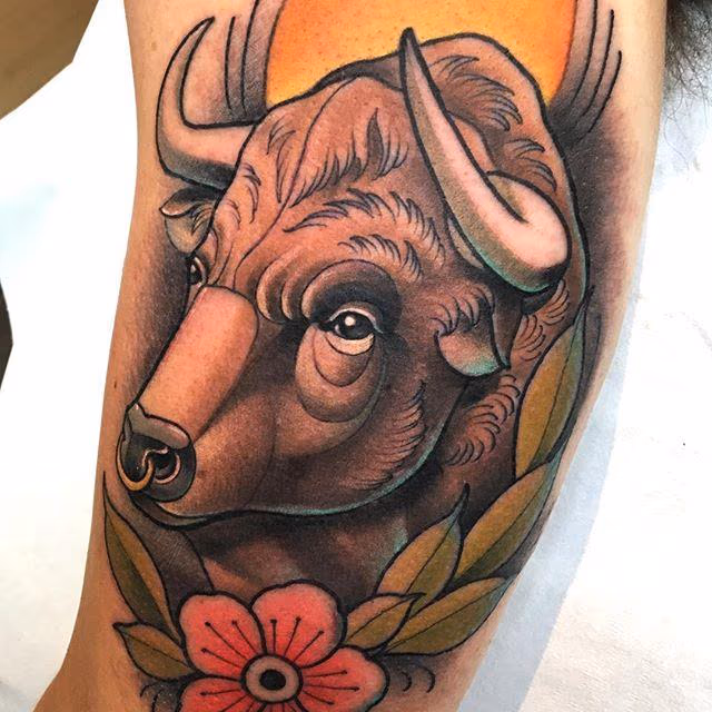 Neo Traditional Bull