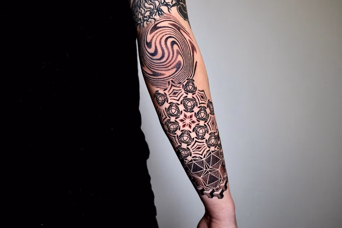 Blackwork Forearm