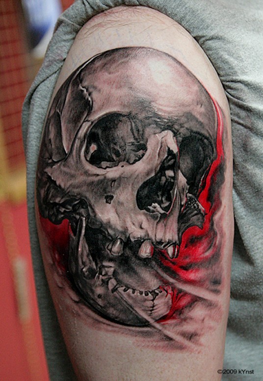 start of a sleeve..first session..